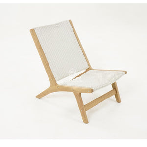 Salem Chair - Fantasy White - Outdoor Lounge Chair - DYS Outdoor