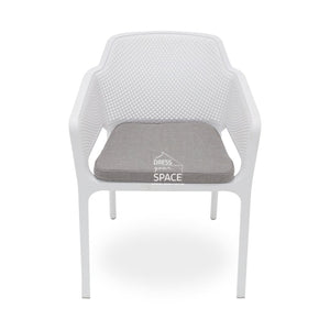 Shaped Seat Pad - Grey - Outdoor Cushion - DYS Outdoor