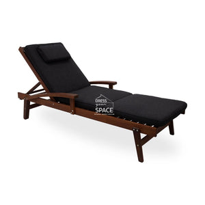 Lounger Cushion - Charcoal - Sunlounger Cushion - DYS Outdoor