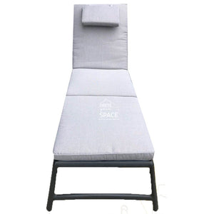 Lounger Cushion - Silver Grey - Sunlounger Cushion - DYS Outdoor