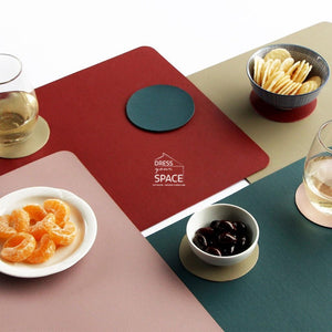 Togo Placemat - Taupe - Placemat - DYS Indoor