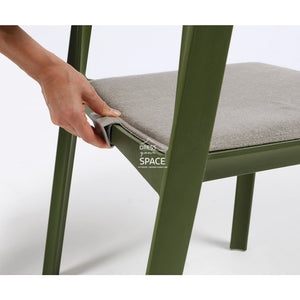 Trill Cushion - Cenere - Net Bench Cushion - Nardi