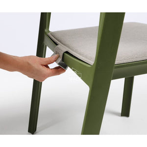 Trill Cushion - Cenere - Net Bench Cushion - Nardi