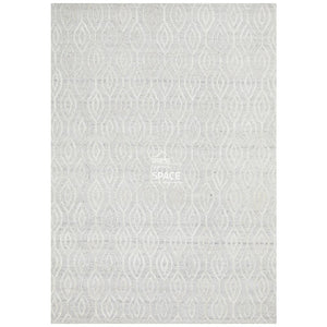Visions 5050 Winter Wish White Modern Rug - Indoor Rug - Rug Culture