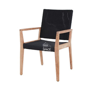 Winton Wicker Chair - Black - Outdoor Chair - DYS Outdoor
