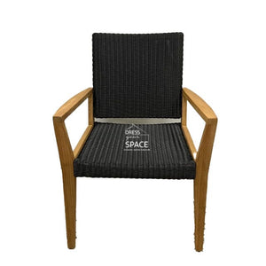 Winton Wicker Chair - Black - Outdoor Chair - DYS Outdoor